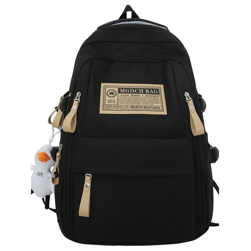 Unisex Large Capacity Backpack High School Middle School Elementary School Students College Students Double Shoulder Bag - 5