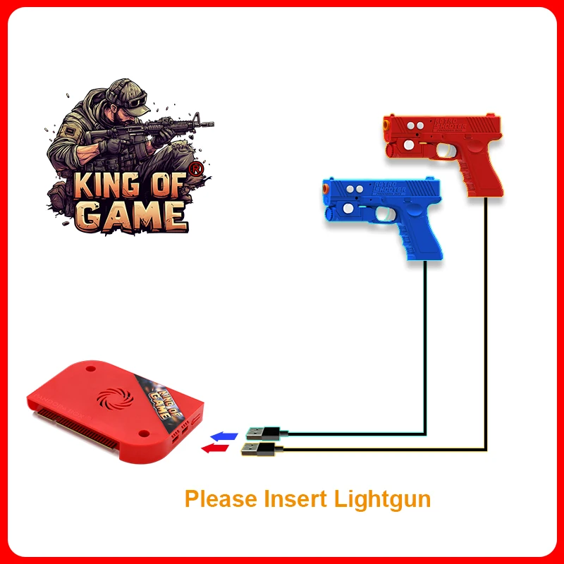 2025 KING OF GAME Arcade light gun game motherboard