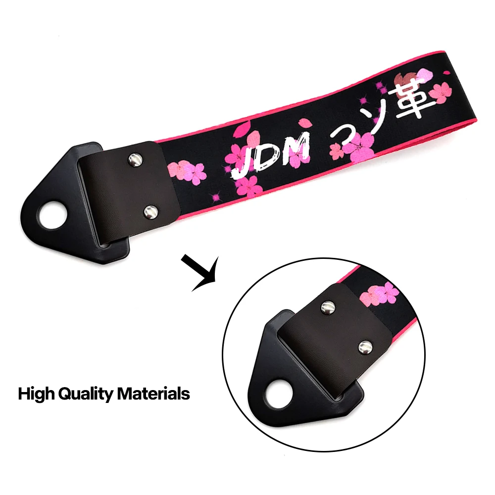 Newest Jdm Racing Car Styling Car Ropes Hook Individual Decoration Hokkaido Towing  Strap Initial D Tow Strap Auto Accessories - Towing & Hauling - AliExpress
