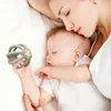 Baby Toy Food Grade BPA Free Silicone Teether Ball Natural Silicone Chew Toy Safety Ball Hollow Toy 2