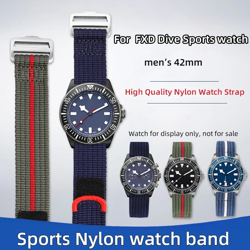 Tactical Frog High-Quality Nylon Dive Sports Watch Band