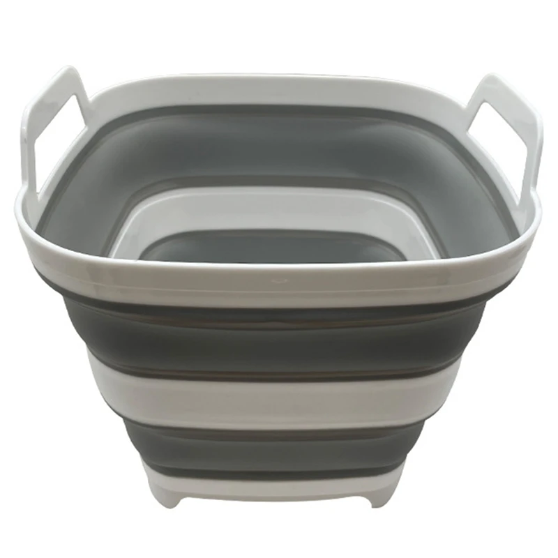 

Portable Cleaning Bucket With Handle Foldable Bucket Suitable For Home Car Wash Outdoor Fishing, Garden, Camping Bucket