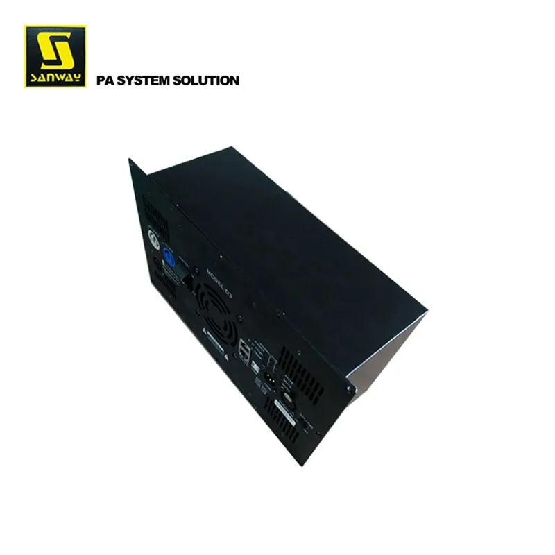 2채널 전문가용 DJ 파워 앰프 1채널당 1800W 내장 DSP 서브우퍼 오디오 플레이트 앰프 스테이지 음향 장비