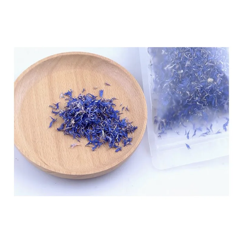 Cornflower Grass Specimen Glue Dried Flowers Home Decor Diy Manual