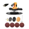 1680W Concrete Power Trowel with Mixing Rod Two Handle Concrete Mixers Handheld Wall Smoothing Polishing Machine for Concrete 1