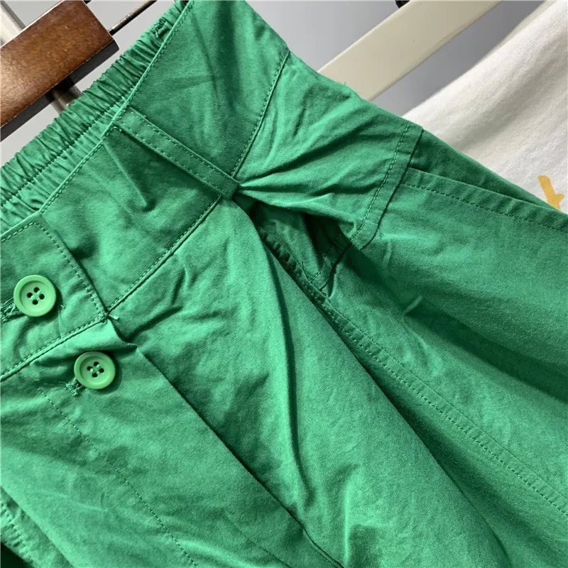 Korean Pants For Women High Waist Loose Solid Color Straight Trousers Fashion Female Clothing 2023 Spring New