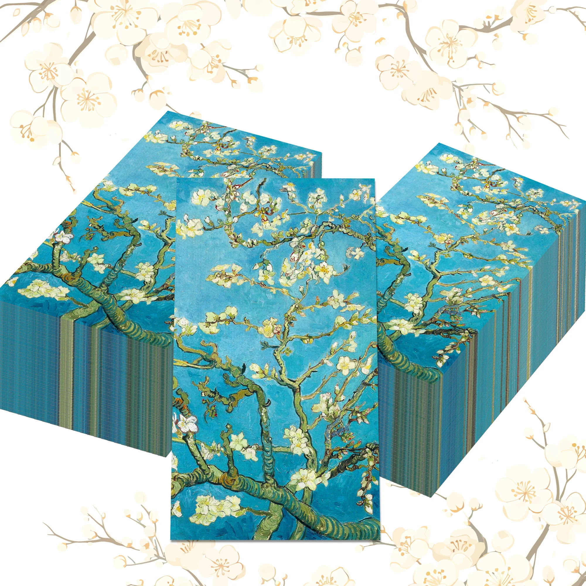 20/40 Stück Frühlingsblumen-Servietten, Einweg-Tischservietten, Papier-Tücher für Hochzeit, Geburtstag, Dekoration, Partyzubehör – Detail 14