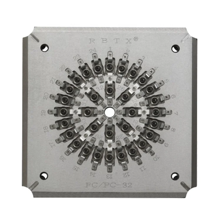 

SC/PC SC/UPC Connector Fiber Patch Cord Making Jig Polishing Fixture 36 SC Connector Polishing Jig