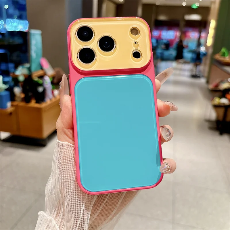 ตัวเลือกสินค้า เคสกันกระแทกสีสันสดใสสำหรับ iPhone 17 Pro Max