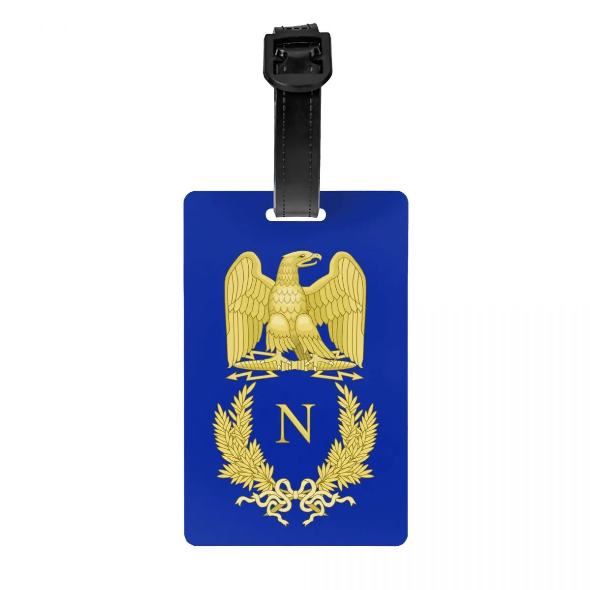 

Emblem Of Napoleon Bonaparte Luggage Tag Custom France French Empire Eagle Baggage Tags Privacy Cover ID Label