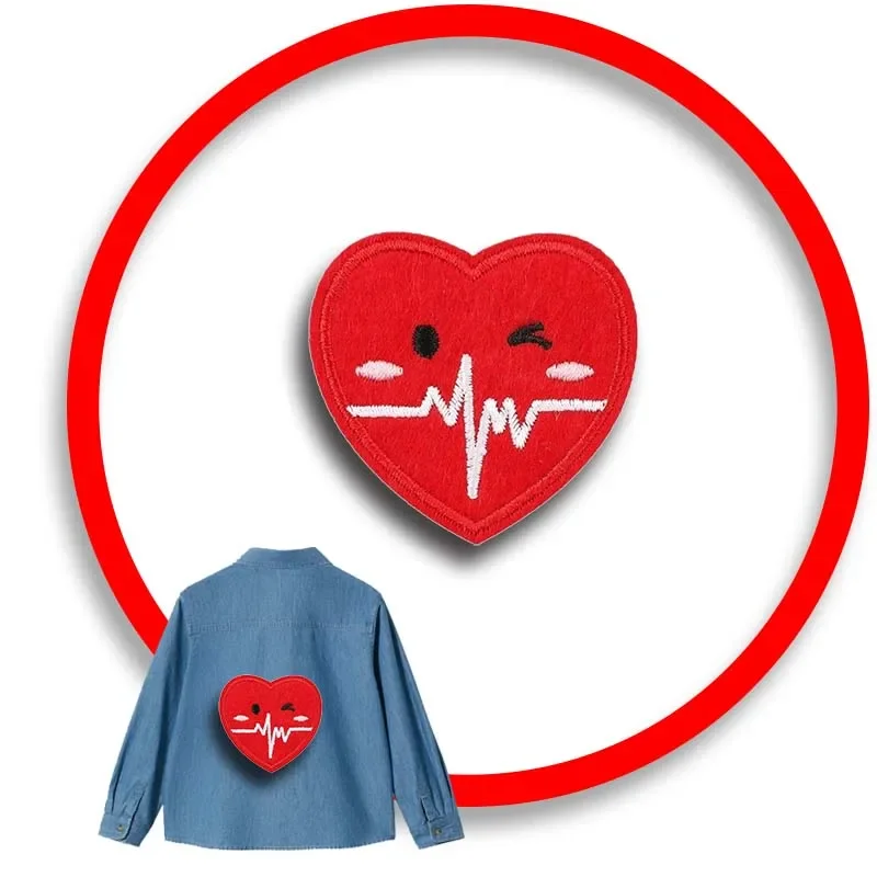 

1pcs Patch Stickers Iron On Patches for Clothing Sewing Medical Hospital Nurse Embroidery Applique Badge Bag Decoration Stripes