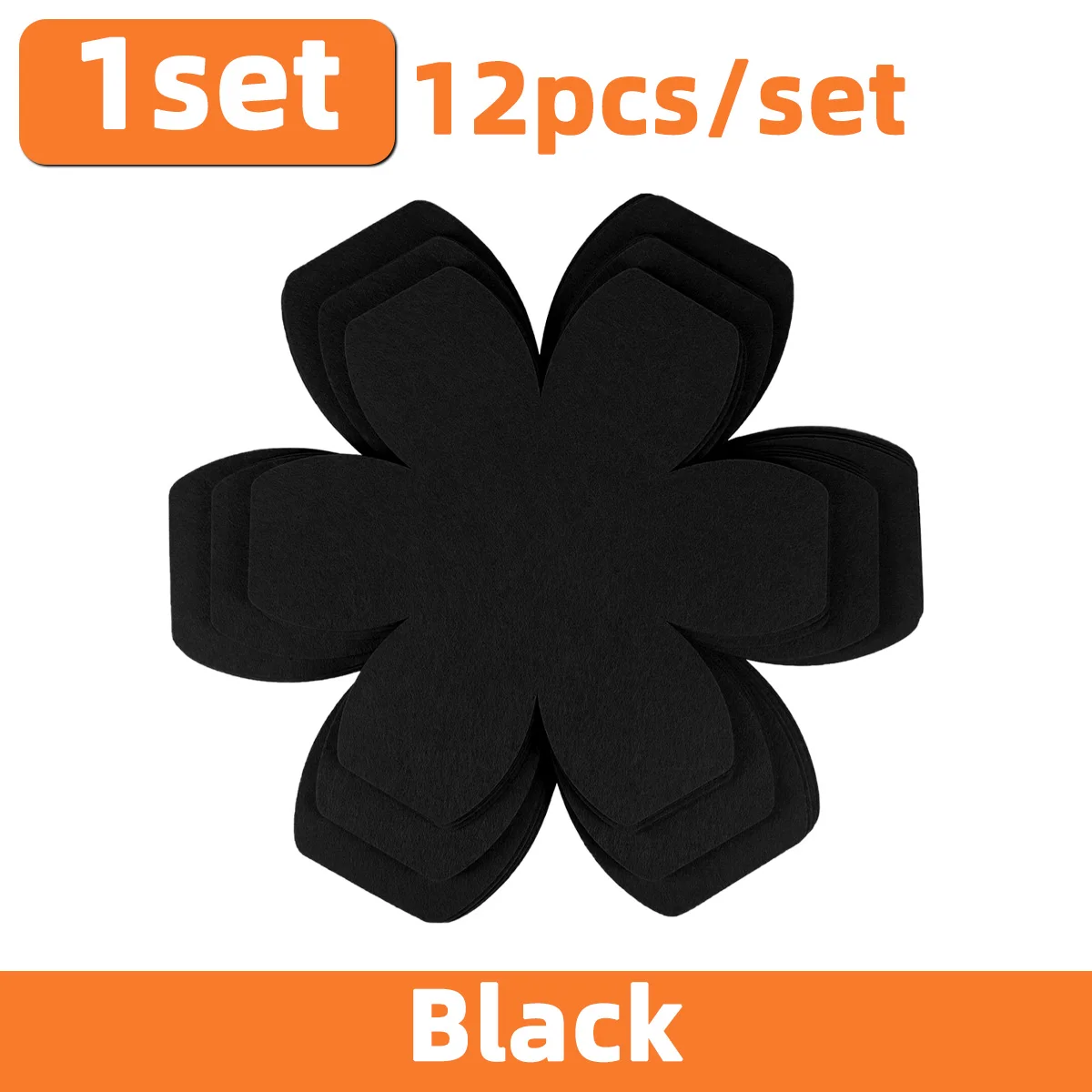 Felt Insulation Pad Set - Heat-Resistant, Non-Scratching Pot and Surface Protector (12-Pack)