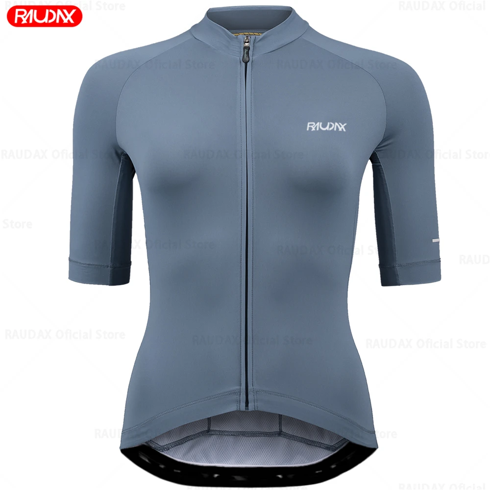 Raudax 2025 Women's Cycling Jersey 11 colors Cycling Racing Tops Summer Short Sleeve Bike Jersey Breathable Women Cycling Shirts 2