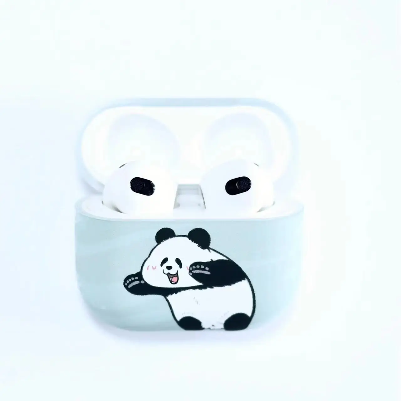 

Panda Airpods protective case silicone soft case Airpodspro 2nd generation earphone case Apple wireless