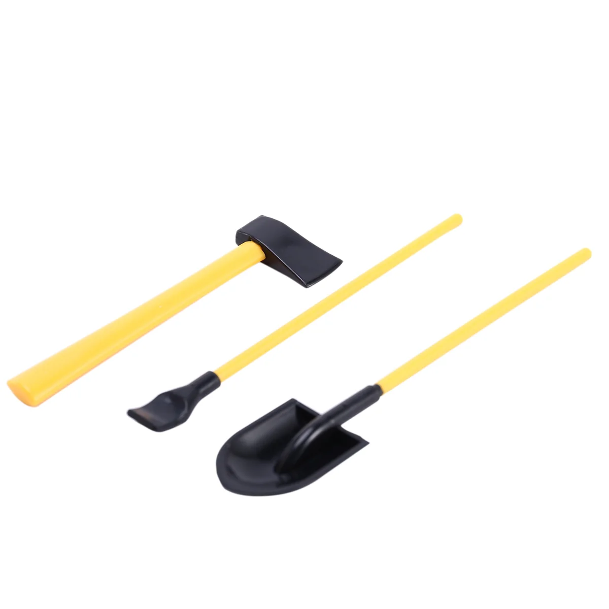 BAAU 4Set Luggage Rack Winch Shovel Fuel Tank Ax Decoration for Rc Model Cars Spare Parts Simulation Climbing Car Scx10 D90