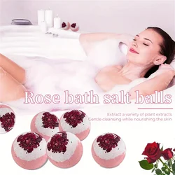 Luxurious Handmade Bath Bomb Set with Essential Oils & Bath Salts - Daisy 1pc