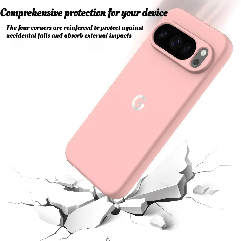 Premium Macaron Color Liquid Silicone Soft Case - Anti-Drop Protector Cover