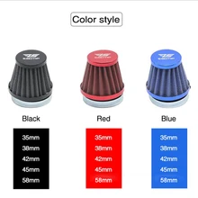 

1pc MOTO Mushroom Head Motorcycle Carburetor Air Filter Cleaner Intake Pipe Modified Easy Use Adjusting