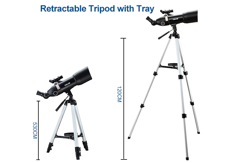 The height can be adjusted from 20.9 inches to 47.2 inches.