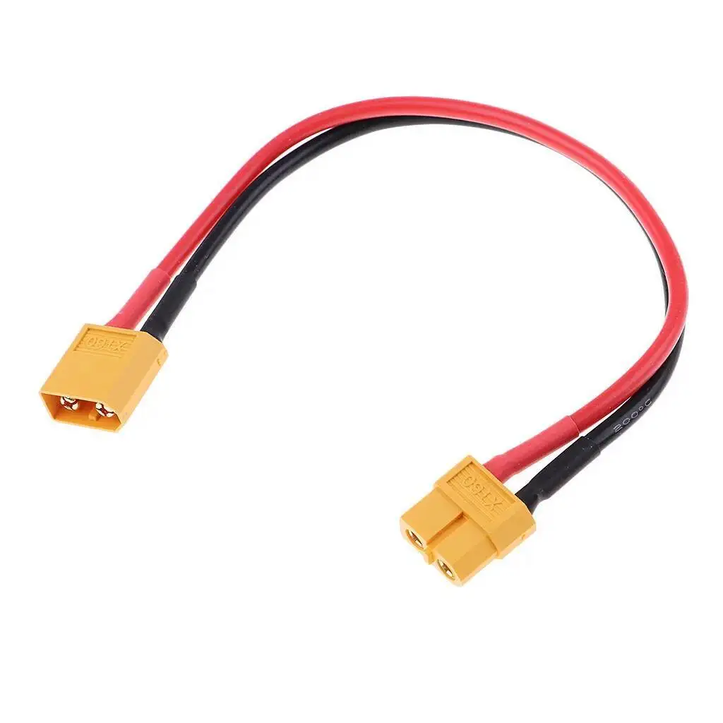 Lot de 5 câbles de batterie RC XT60/XT90 20-60cm
