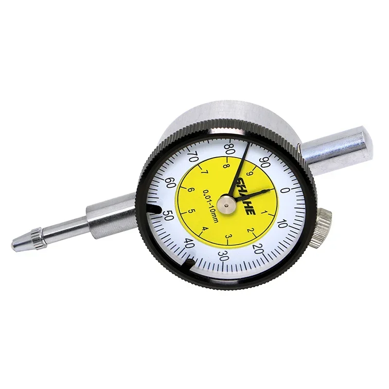 Dial Indicator Gauge Dial Indicator SHAHE MINI 0-10 mm Meter Precise 0.01 mm Resolution Measuring Tool