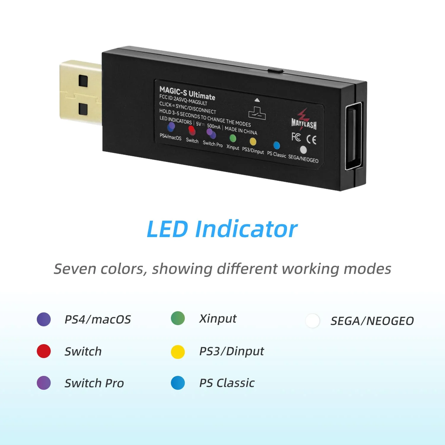 MayFlash Magic-S Ultimate Bluetooth-compatible Adapter