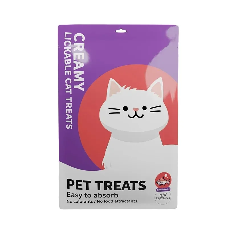Cat Wet Food Large Capacity 75gX20bags Cat Snacks Cat Wet Food Chicken+Scallop Tuna Salmon Pet Wet Food Pet Accessories Supplies cat wet food