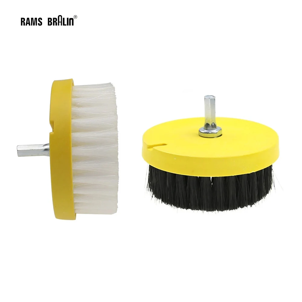 1 piece 110mm Clean Brush Drill Wheel for Sofa Carpet Car interiors Floor Cleaning cleaning brush drill brush power scrubber drill brush