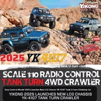 New Yikong Yk4107 1/10 Simulation Tule Remote Control Car 4wd Dual Speed Climbing Vehicle Off Road Vehicle Model Toy Gift 1