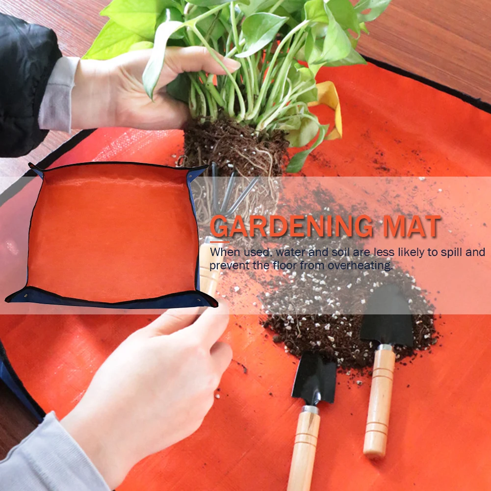50cm-100cm Foldable Gardening Planting Mat for Flower Pot Transplanting planting mat,gardening mat