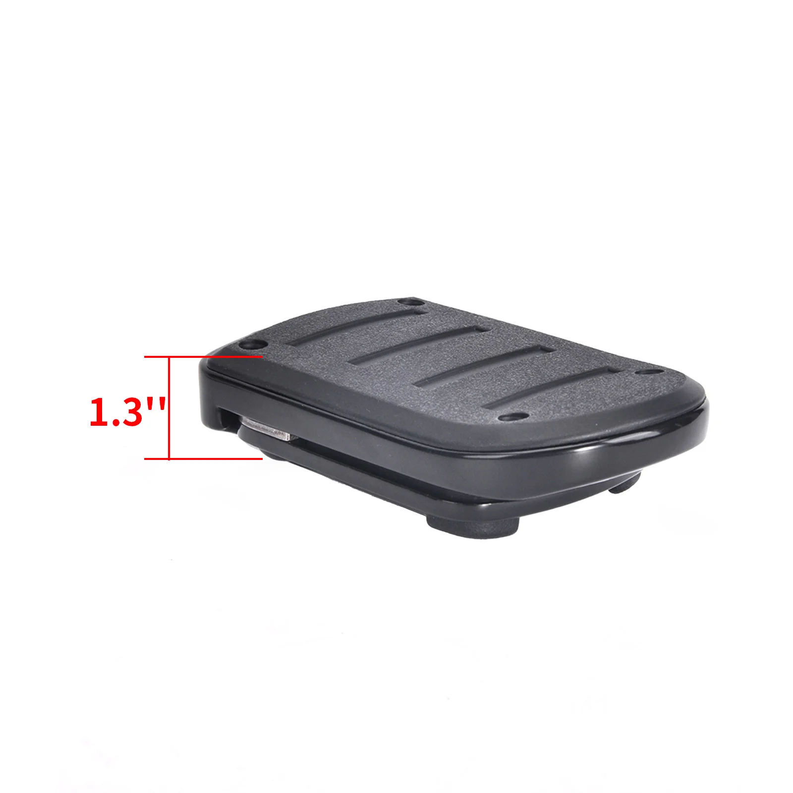 PANICAL Fahrer Beifahrer verstellbare Pedale Autobahn Pegs Matte für BMW RT1200 RT1250 K1600B GT GTL Schwarz Chrom – Detail 6