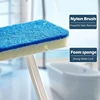 Bathroom Sponge Cleaning Brush Multi-Functional Tool Long Handle Removable Household Floor Bathtub Brushes Ceramic Tile Brush 3