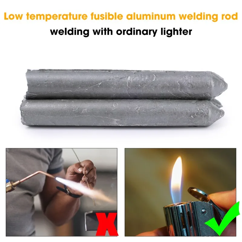 Low Temperature Easy Aluminum Melt Welding Rods 36/3pcs Aluminum Copper Stainless Steel No Solder Powder Weld Tools welding rods aluminum welding rods