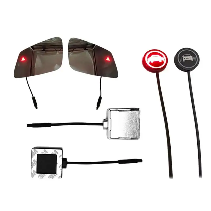 

Car Blind Spot Detection System Bsm Universal Ultrasonic Sensor Radar Monitoring System Change Lane Aided Parking