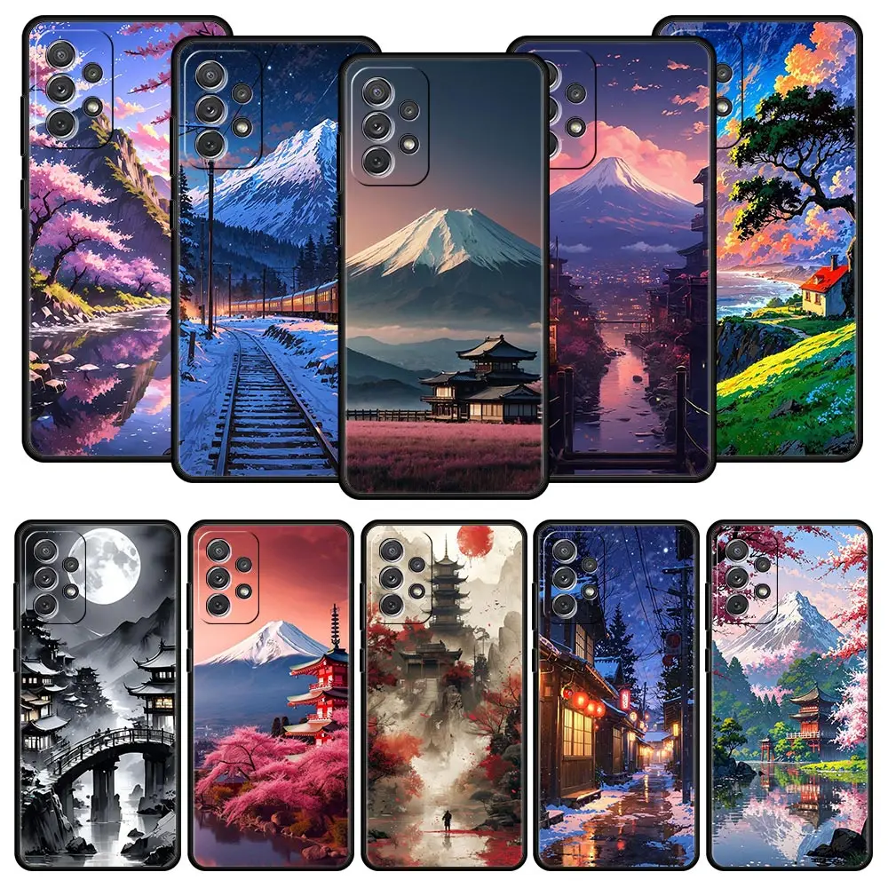 Japanese Anime Landscape Art Phone Case Cover