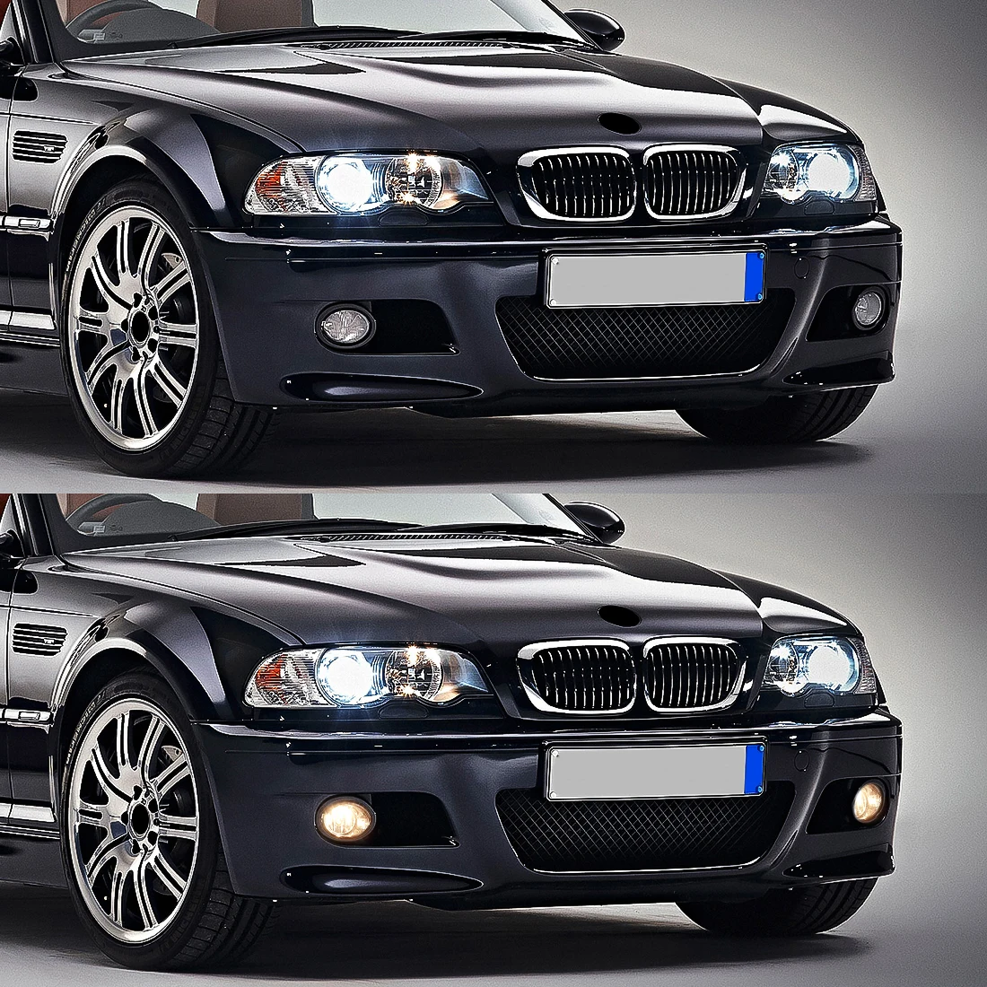 High-Performance Fog Lights and Headlights with Halogen LED Bulbs for Enhanced Visibility and Driving Safety