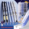 kawaii Gel pen Erasable Pen Suitable Refills Creative Drawing Tools Gel Pen Sets School Office Stationery 0.5mm Magic Erasable 1