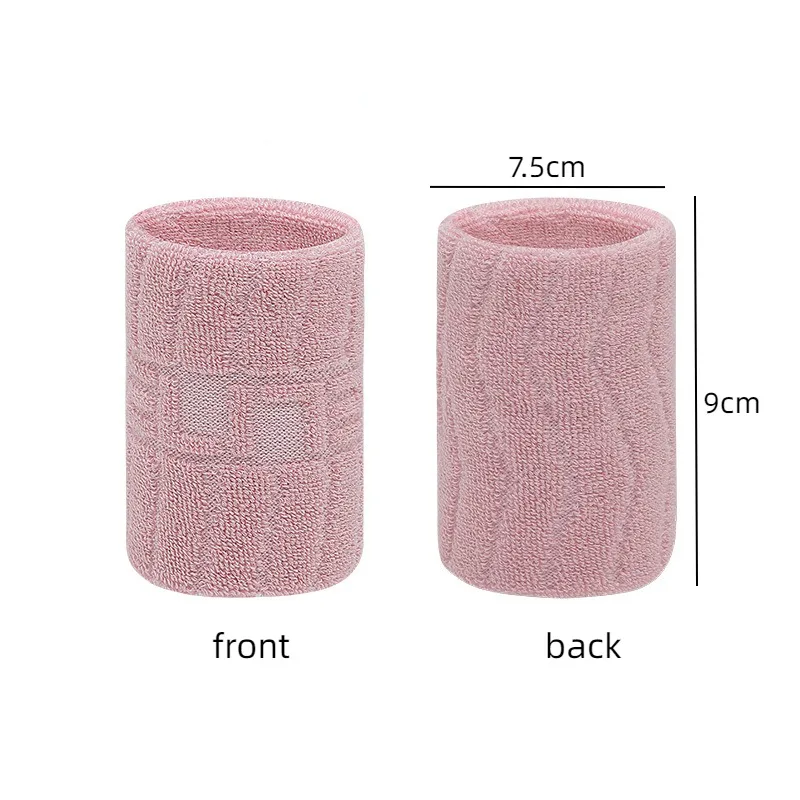 

1 Pcs Sports Wrist Support Cotton Sweat Absorbing Men Women Wrist Protector Basketball Training Breathable Anti-slip Wrist Guard