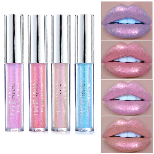 Glitter Lip Tint Lips Tattoo Loose Powder for Lip Gloss Shimmer Holographic  Laser Body Face Eyes Shade Pigment Festival Makeup - AliExpress