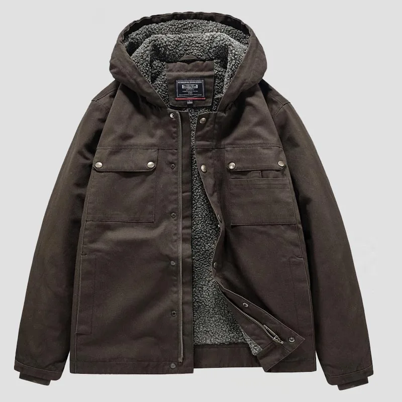 Men's Clothing Motorcycle Jacket Luxury Parkas Clothes Male Man Jackets New Coat Mens Winter Coats & Work Wear Short Tactical