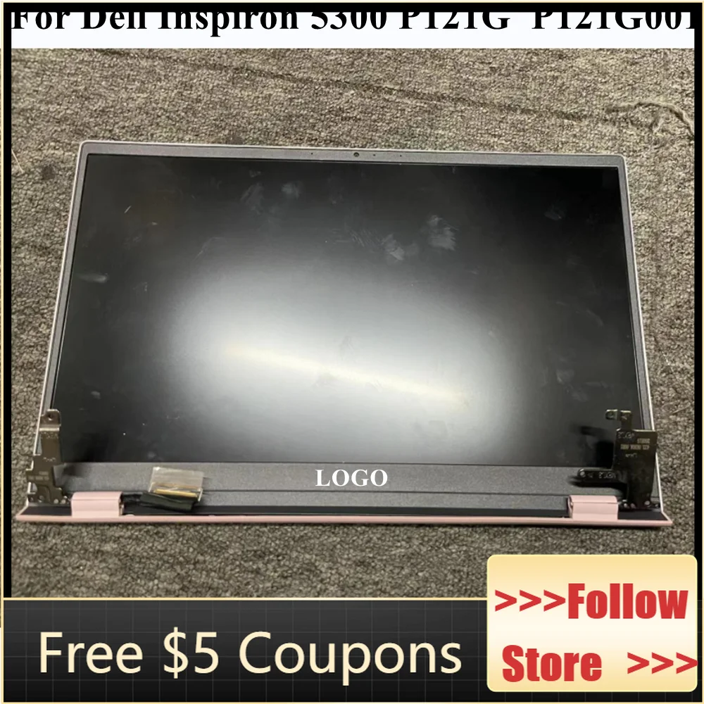 

13.3" For Dell Latitude 5300 P121G P121G001 LCD Screen Assembly HD 1366X768 FHD 1920*1080 Replacement Complete Display Non-Touch