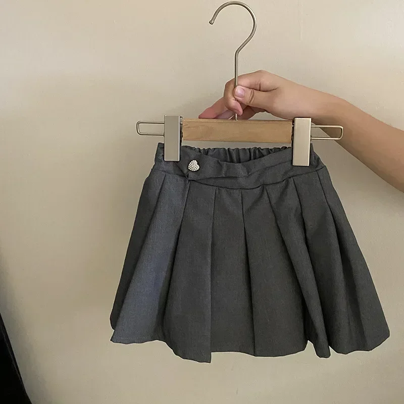 Kids Sweater Kids Coat Sweaters Girl Bow Knitting Cardigan Loose Coat Autumn Pleated Skirt Childrens Clothing Sweet Striped