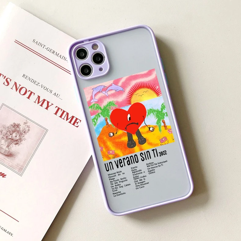 Yo Perreo Sola Bad Bunny & Maluma Transparent Matte Phone Case