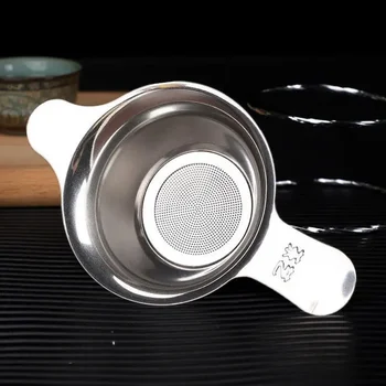 Tea Strainer 304 Stainless Steel, Teapot Teacup Filter, Reusable Tea Infuser, Chinese Teaware Accessories, Kitchen Tools