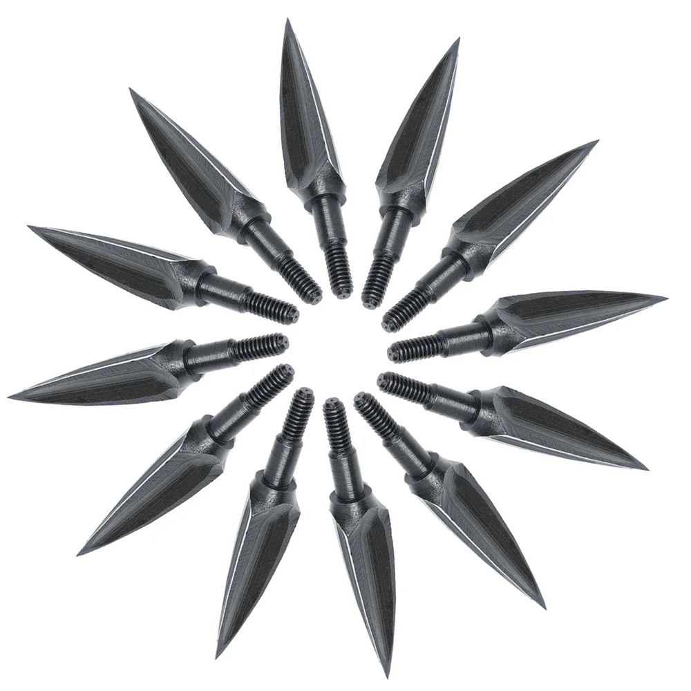 High-Performance High Carbon Steel Arrowheads for Hunting and Target Practice