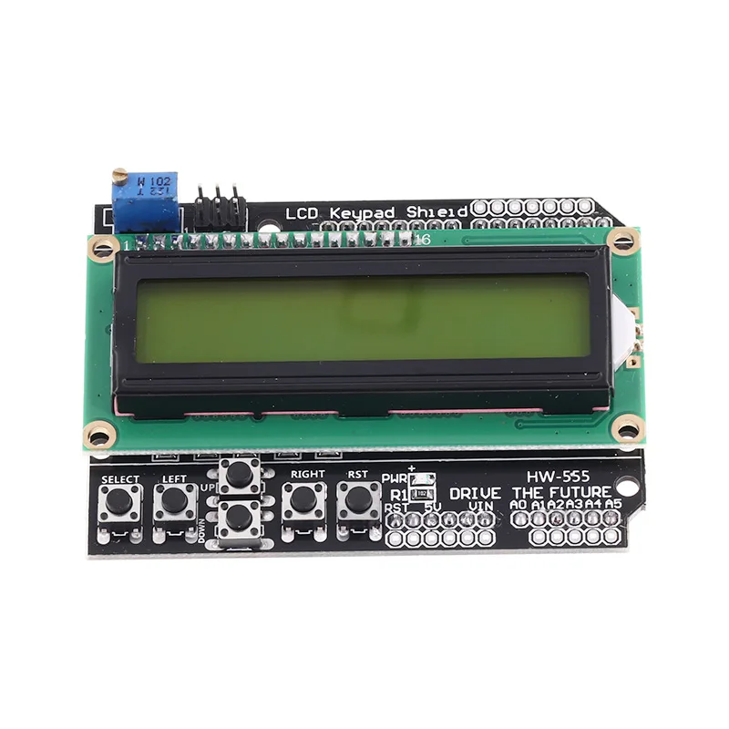 

LCD Keypad Shield LCD1602 LCD 1602 Module Display Blue Screen For Arduino