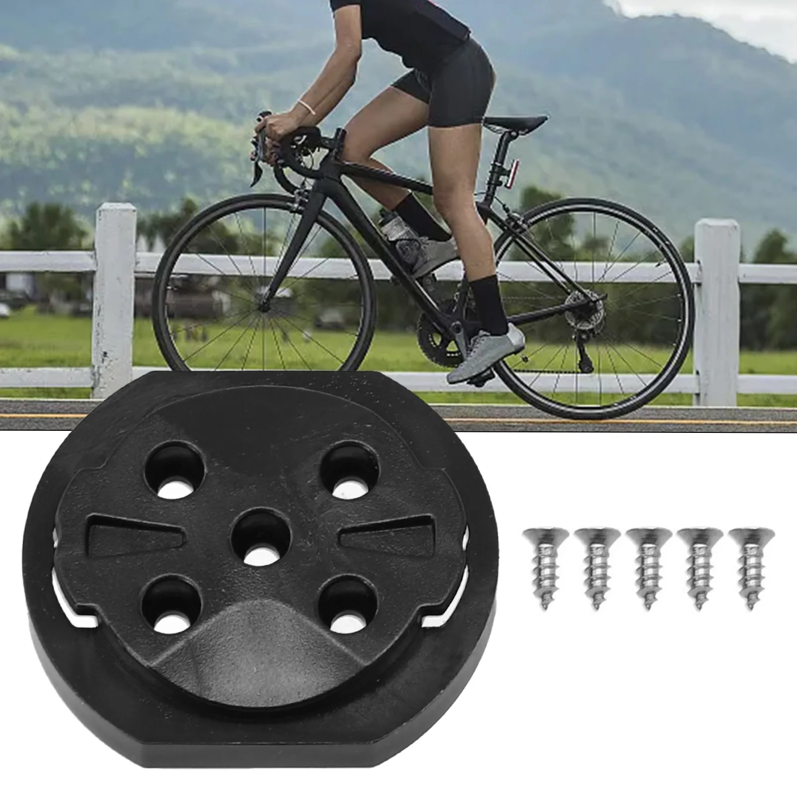 

Bike Computer Replacement Mount Repair Broken Parts Cycling Accessories Parts For Garmin Bryton Nylon Black