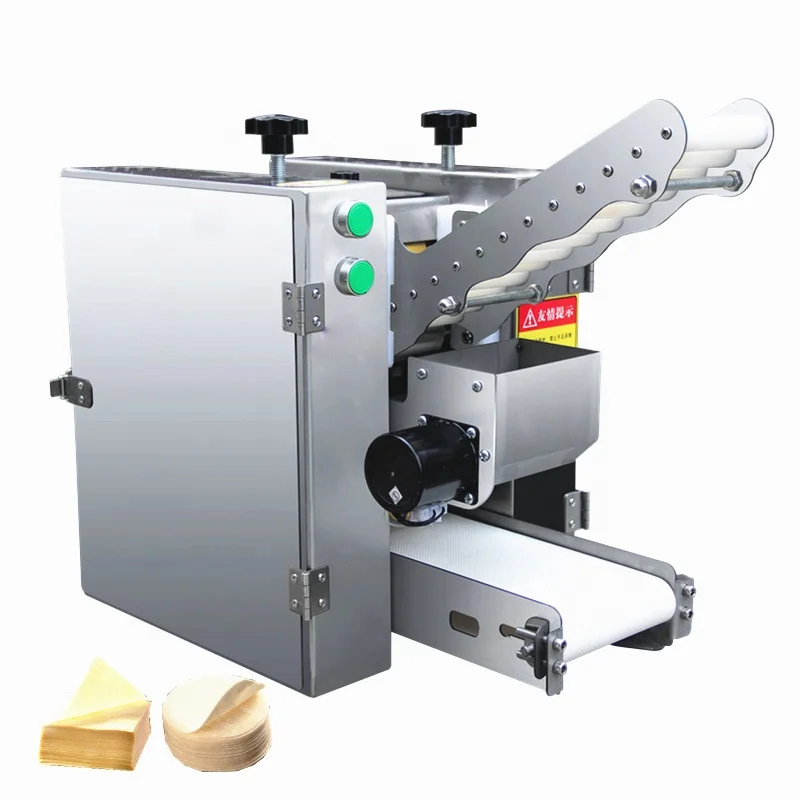 

Small Grain Product Automatic Momo Empanada Roti Chapati Tortilla Samosa Wonton Dumpling Maker Skin Wrapper Making Machine Price