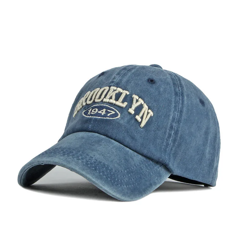Brooklyn Cotton Embroidered Hip-Hop Baseball Cap