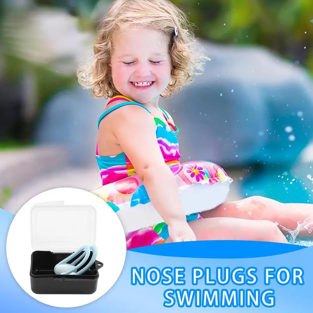 1 Pcs Swimming Nose Clip Professional Swimming Training Anti-choking, Comfortable, Waterproof and Non-slip Nose Clip